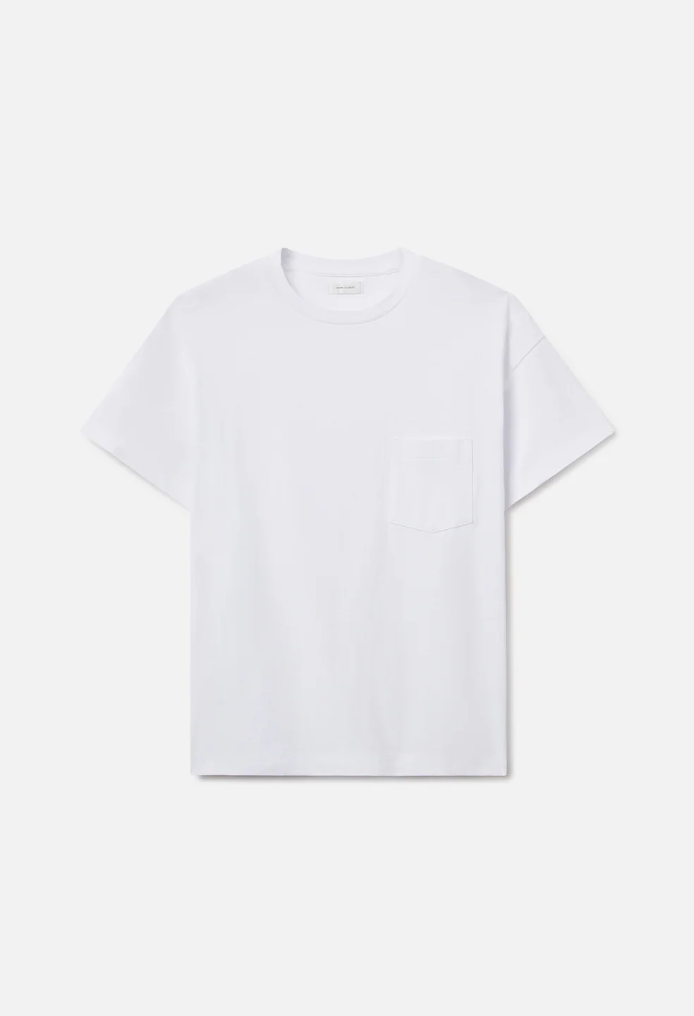 Air Spun Beach Pocket Tee / White
