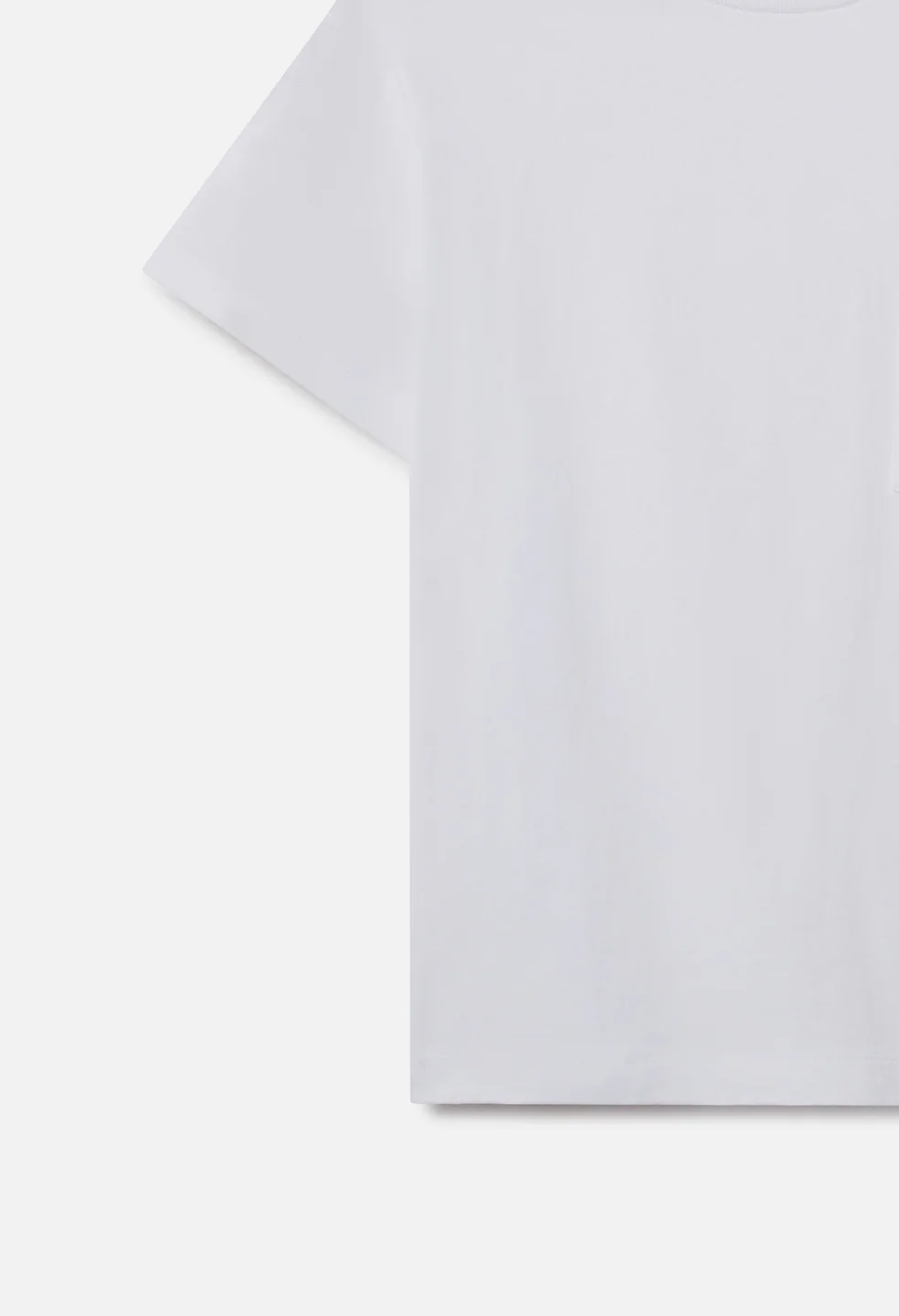 Air Spun Beach Pocket Tee / White - Image 4