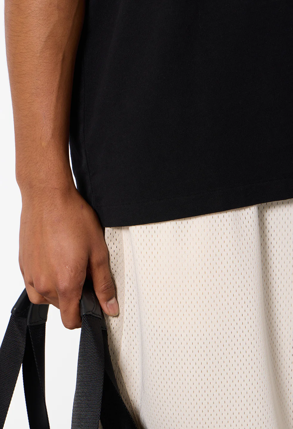 Air Spun Campus Cut-Off Tee / Black - Image 7