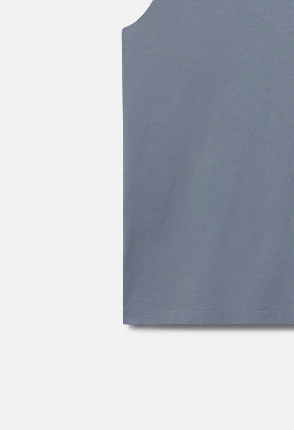 Air Spun Campus Cut-Off Tee / Mineral - Image 4