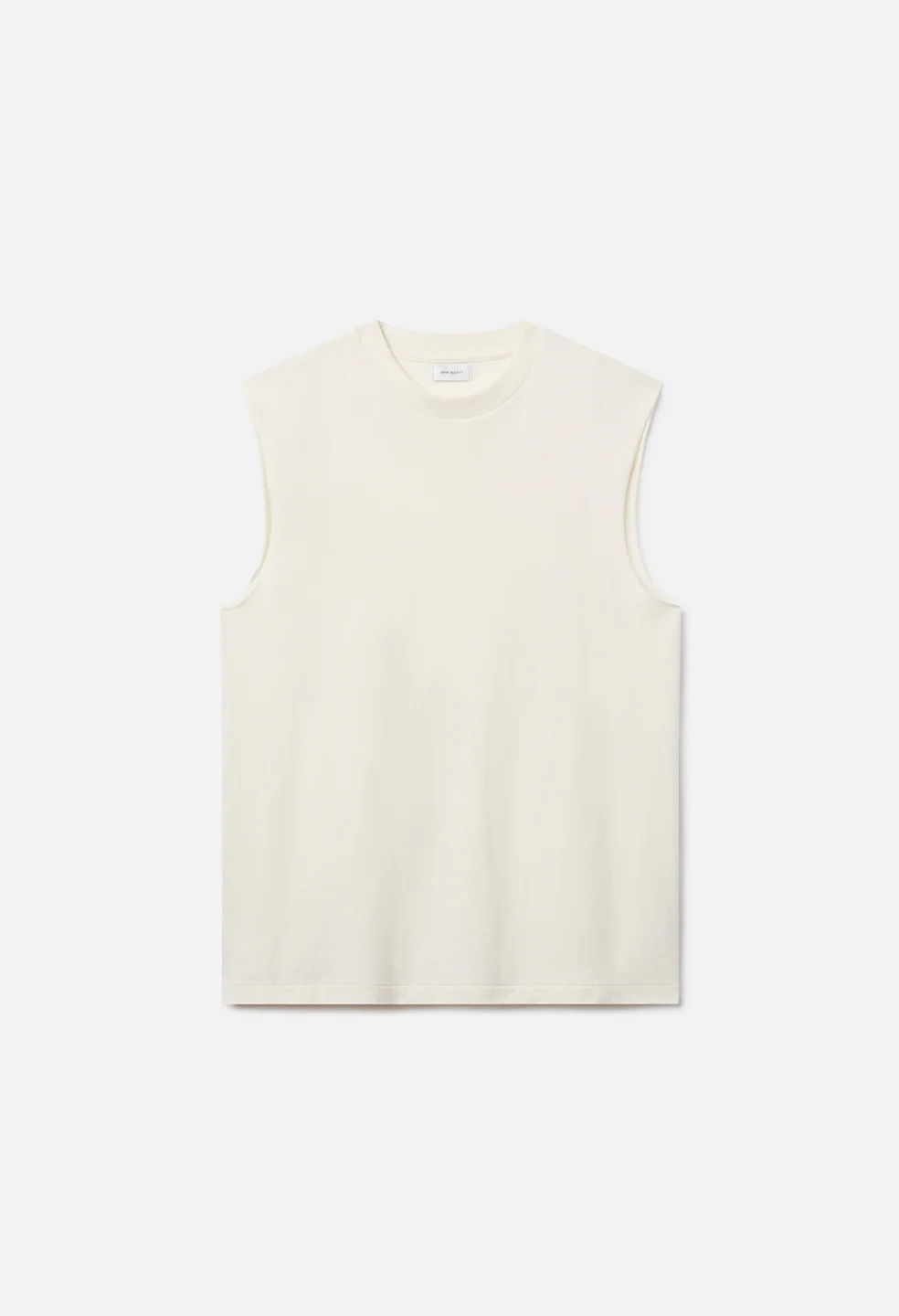 Air Spun Campus Cut-Off Tee / Salt
