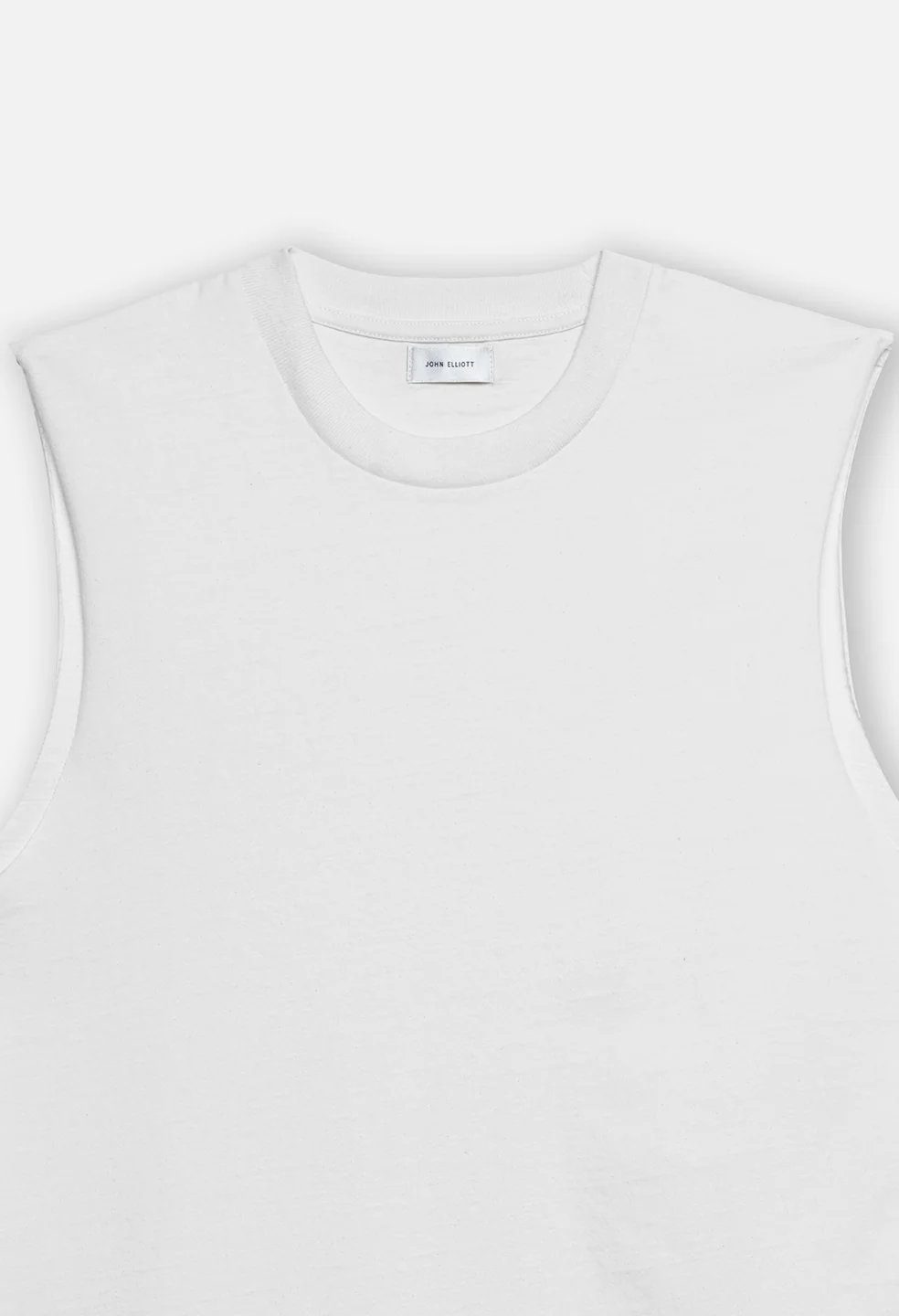 Air Spun Campus Cut-Off Tee / White - Image 3