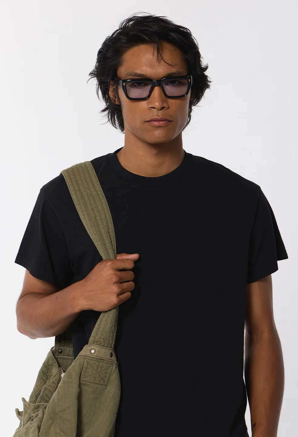 Air Spun Shrunken Tee / Black - Image 6