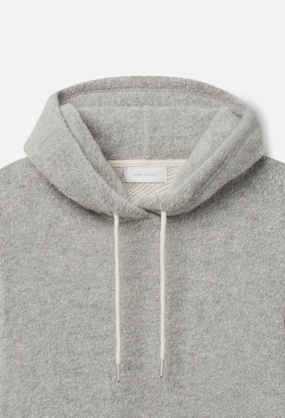 Andes Wool Fleece Pullover / Heather Grey - Image 3