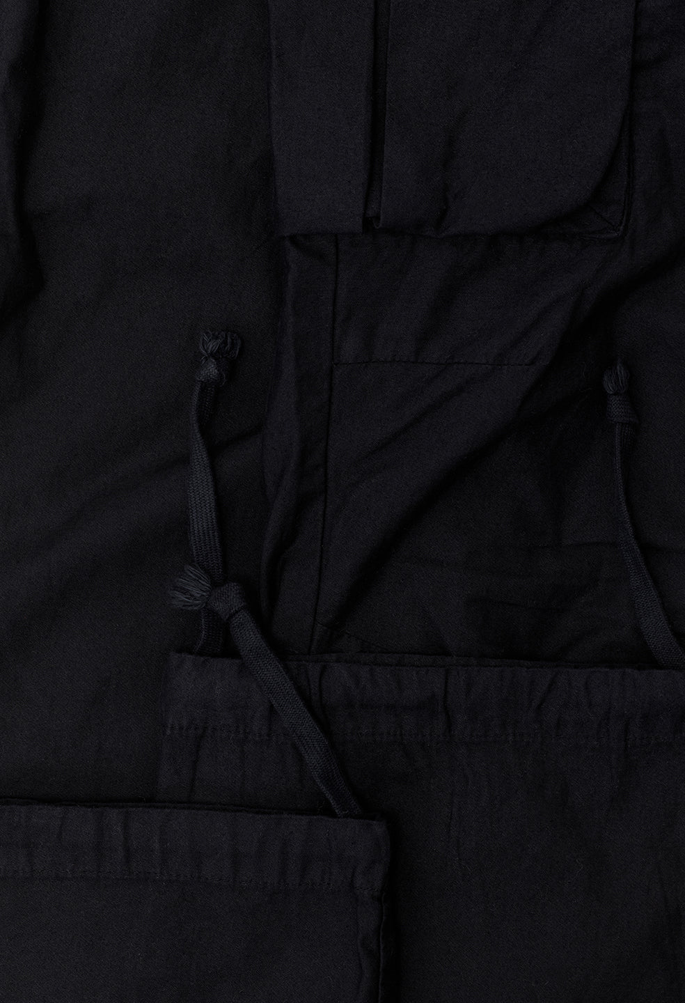 Back Sateen Cargo Pants / Black - Image 10