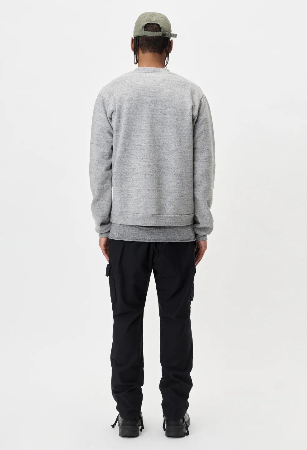 Back Sateen Cargo Pants / Black - Image 5