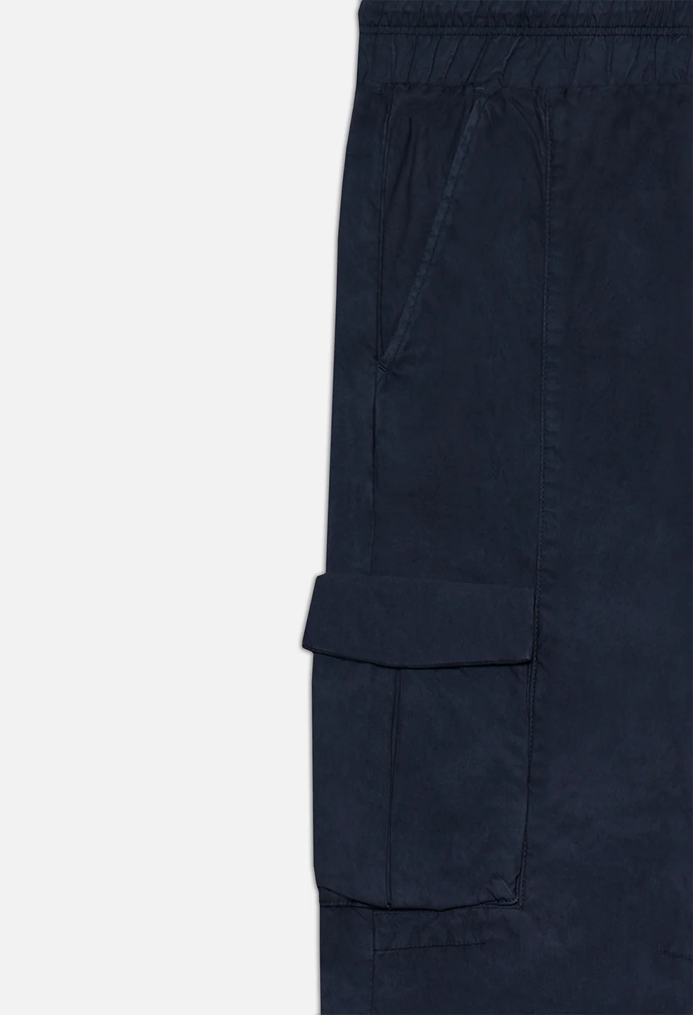 Back Sateen Cargo Pants / Navy - Image 3