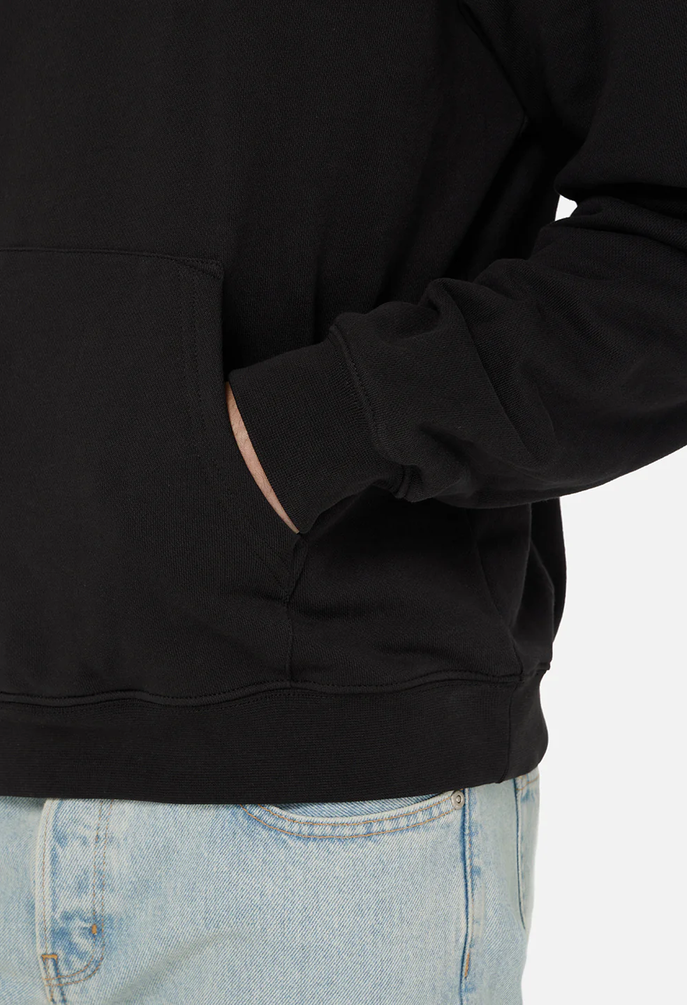 Beach Hoodie 2 / Black - Image 6