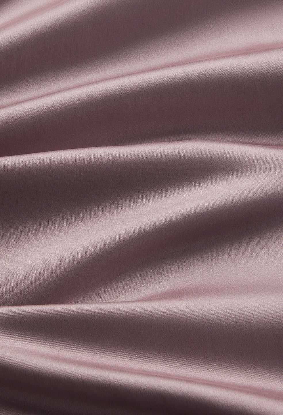 Brushed Silk Button Up / Plum - Image 3