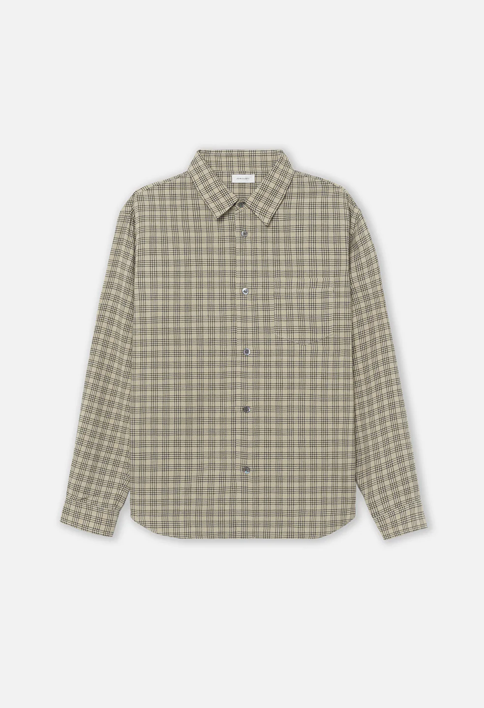 Cloak Button Up / Prato Check