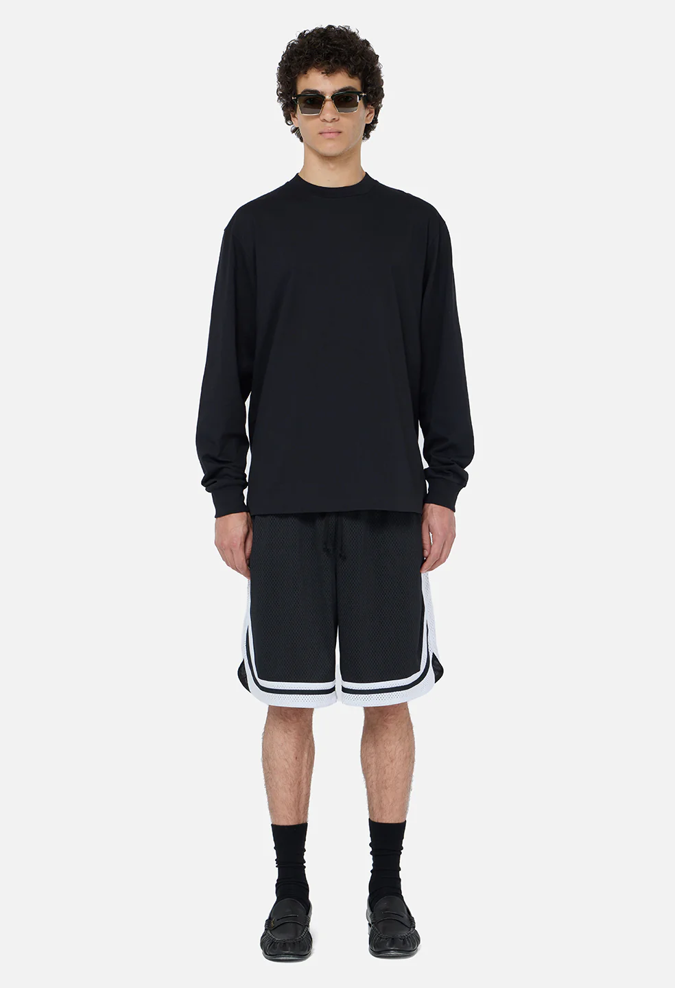 Core LS University Tee / Black - Image 3