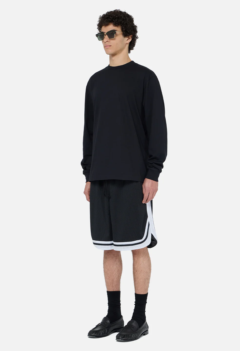 Core LS University Tee / Black - Image 4
