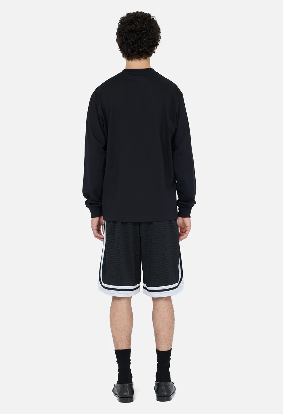 Core LS University Tee / Black - Image 5