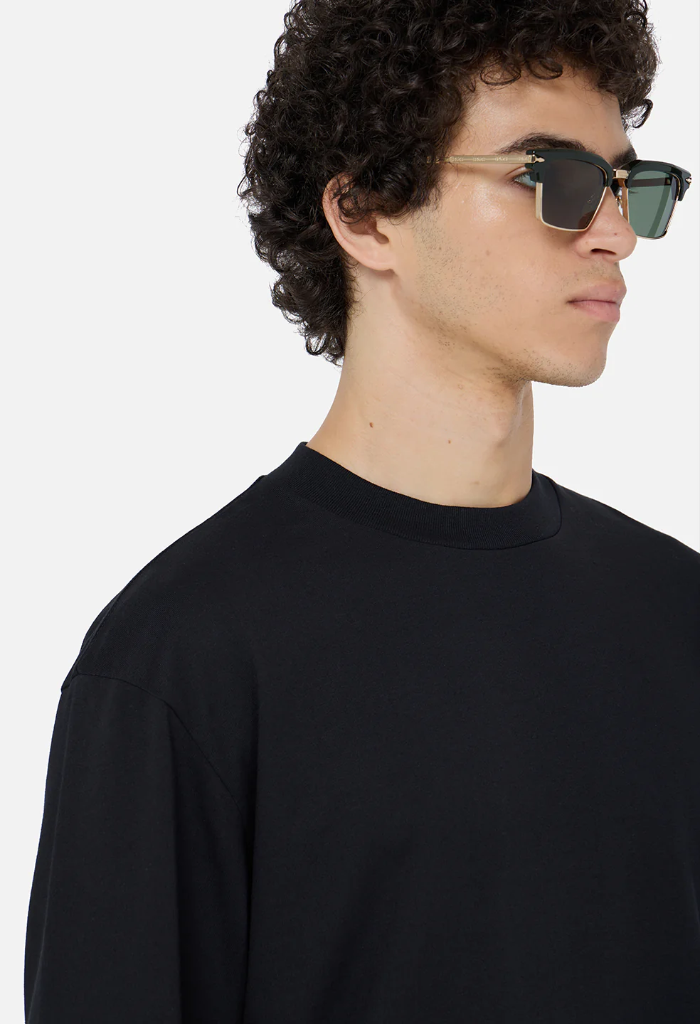 Core LS University Tee / Black - Image 7