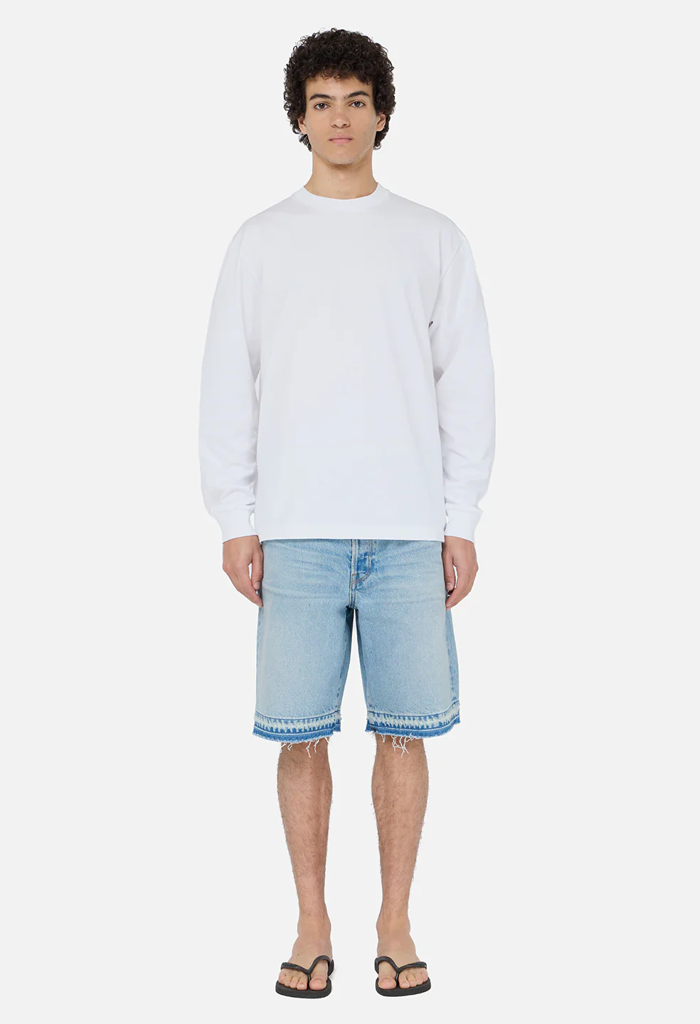 Core LS University Tee / White - Image 3
