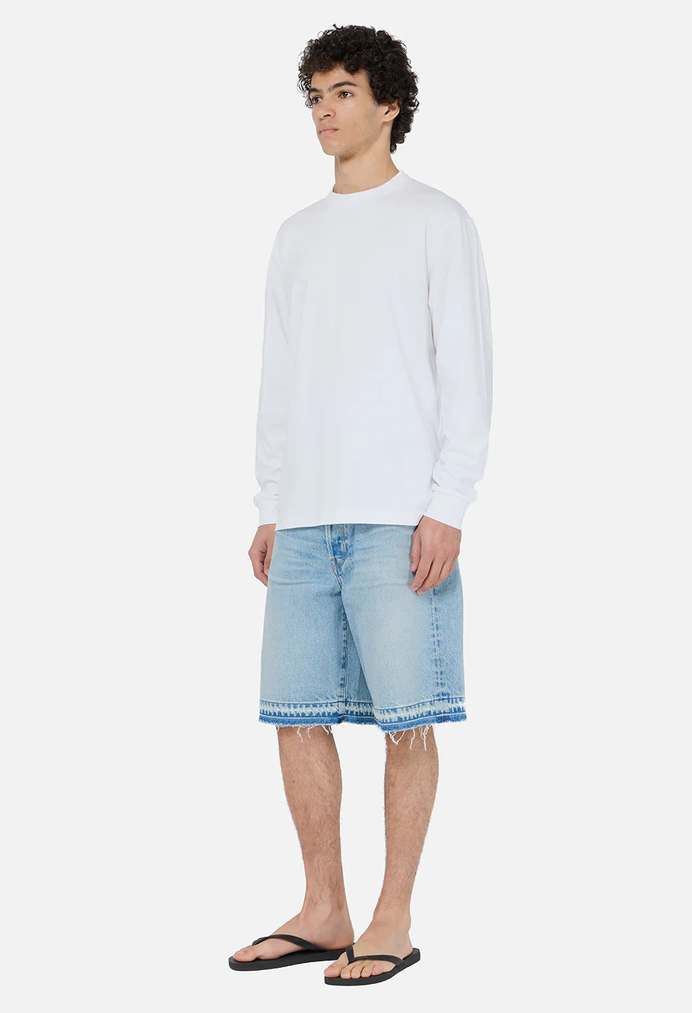 Core LS University Tee / White - Image 4