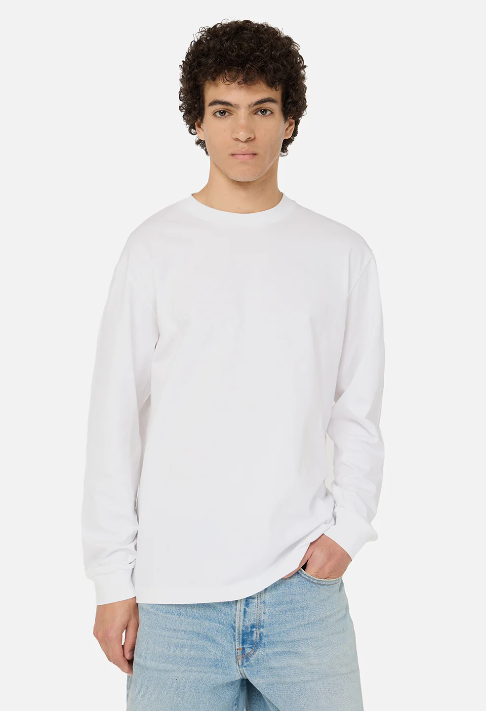 Core LS University Tee / White - Image 6