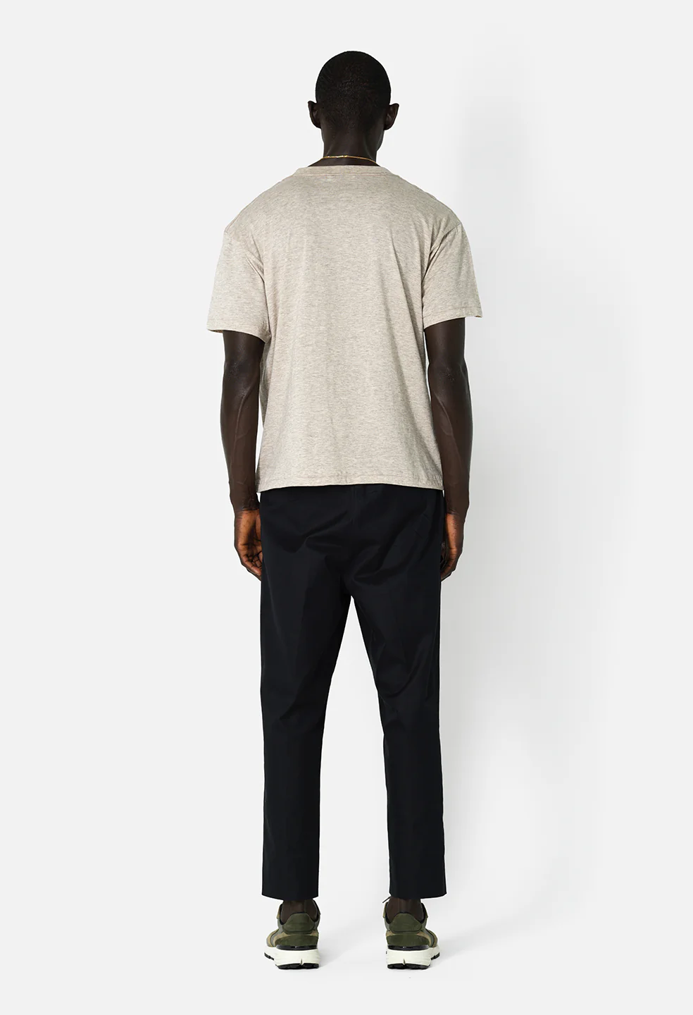 Cotton Cashmere Crew / Tan - Image 5
