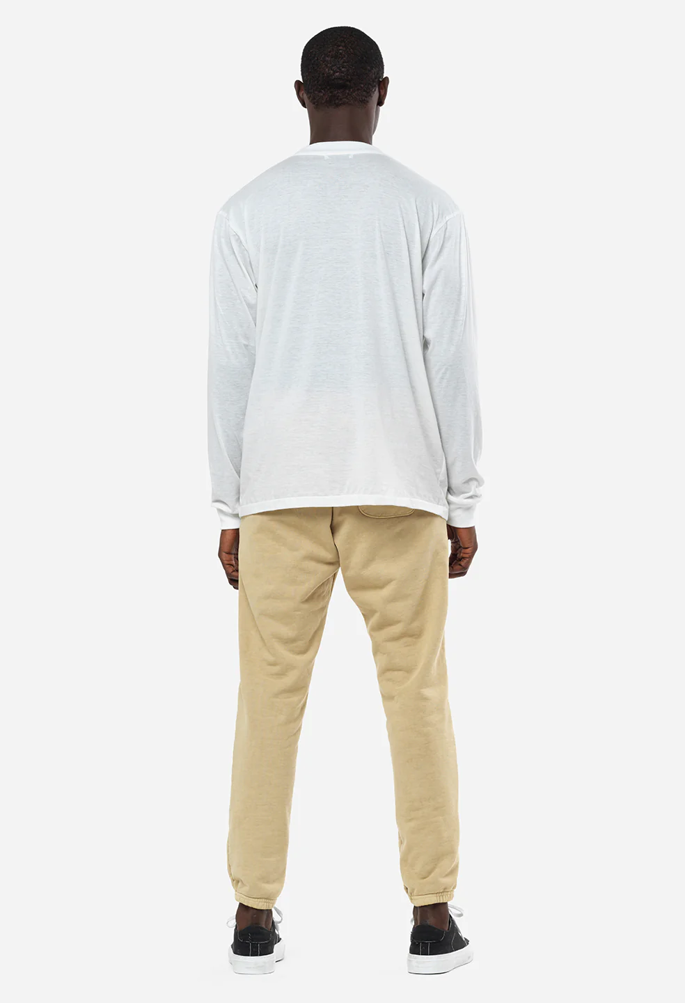 Cotton Cashmere Pullover / White - Image 5