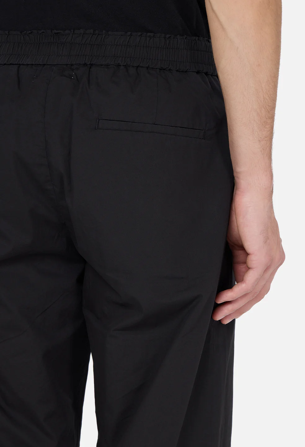 Cotton Easy Trouser / Black - Image 6