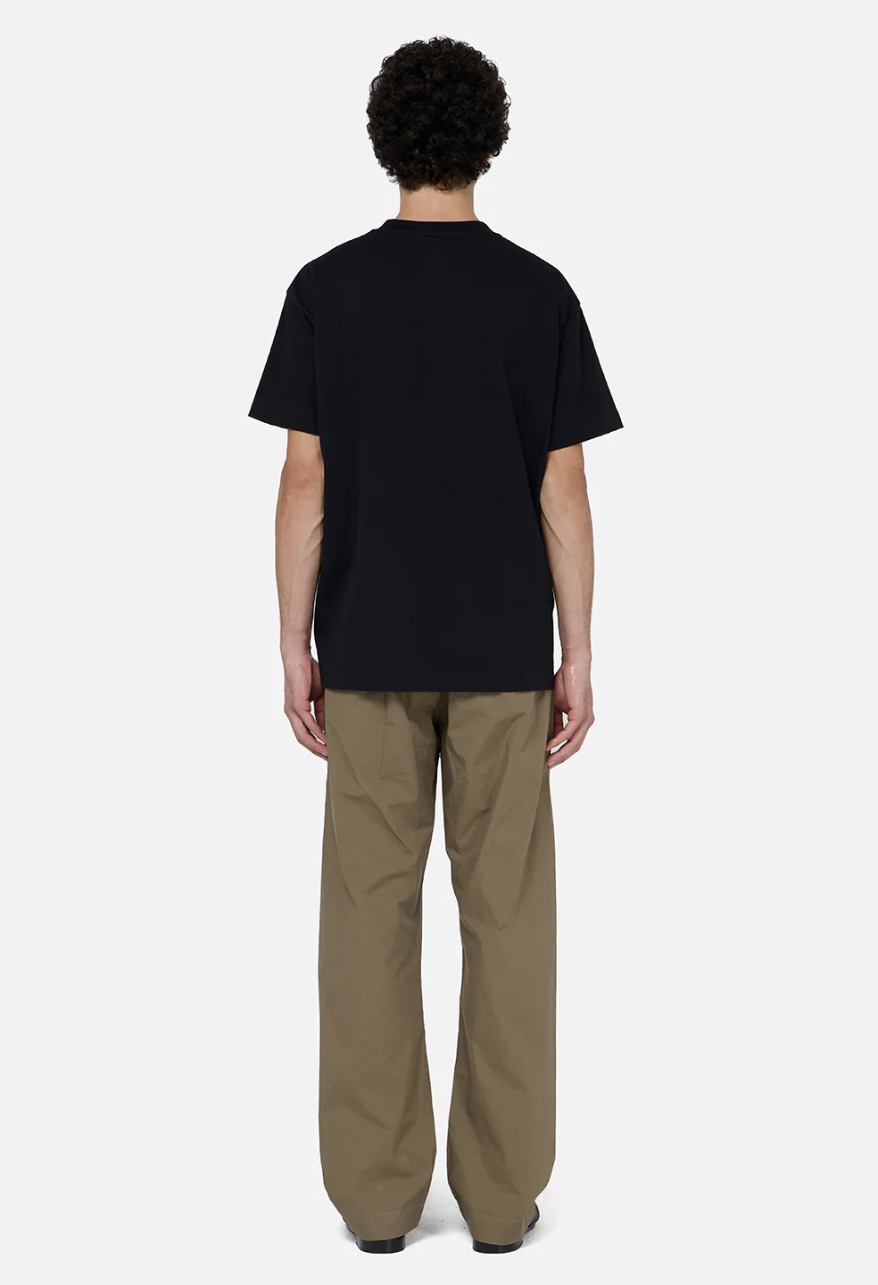 Cotton Easy Trouser / Mocha - Image 5