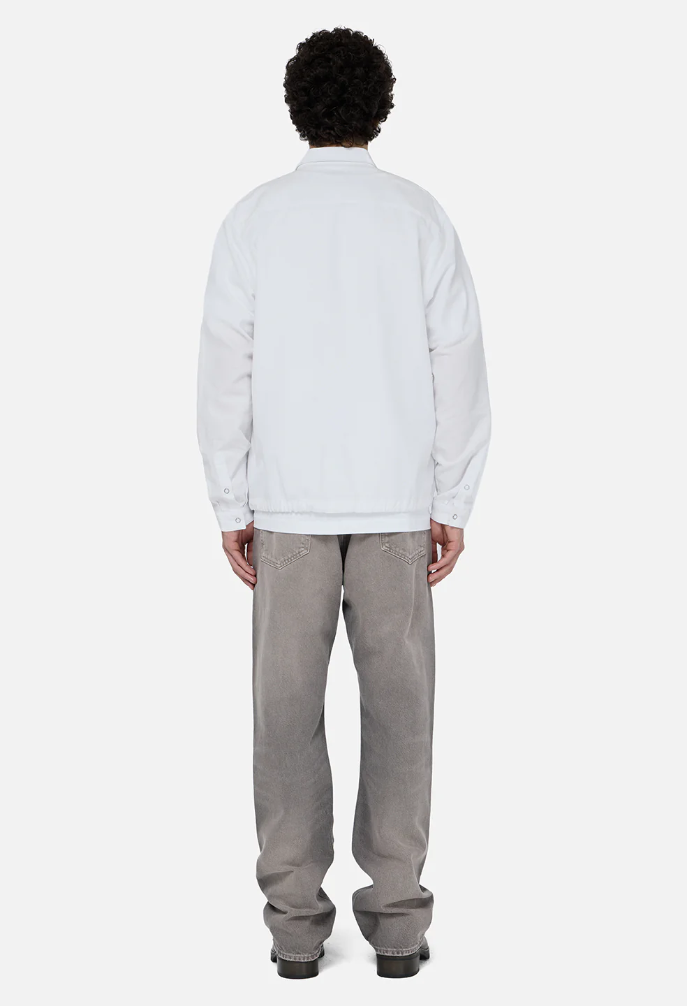 Gallery Snap Shirt / White - Image 5