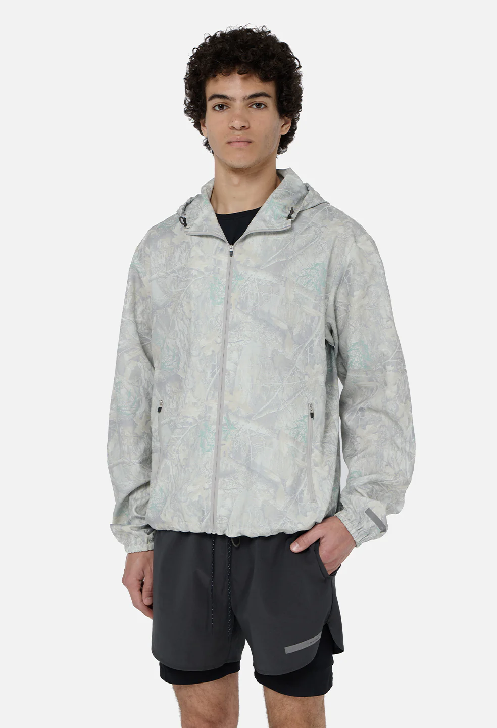 Inverness Anorak / Spray Green x Antique White - Image 7