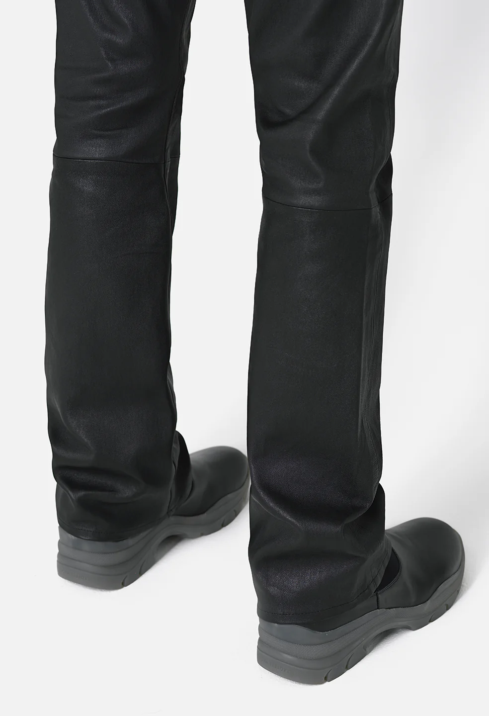 Leather Caribou Bootcut / Black Plonge - Image 7