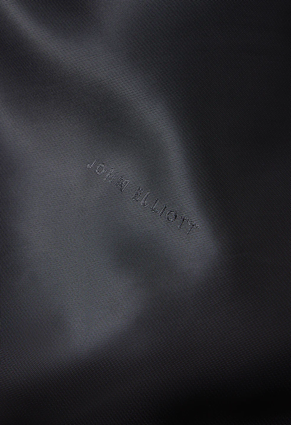 Leather Curson Bomber / Black - Image 9