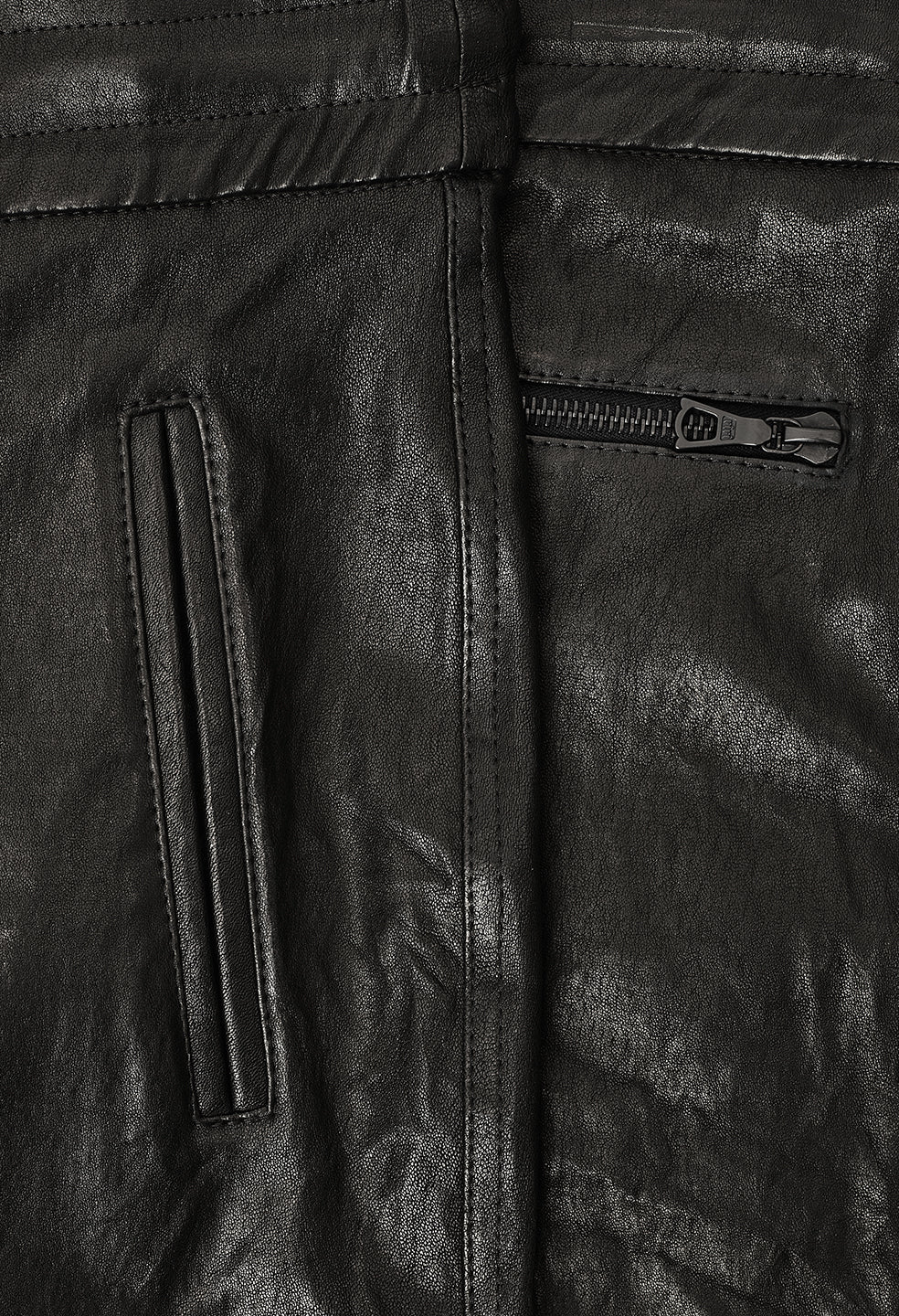 Leather Escobar Pants / Black - Image 10