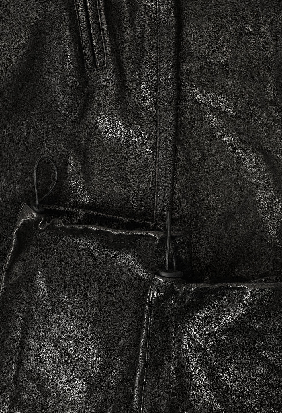 Leather Escobar Pants / Black - Image 12