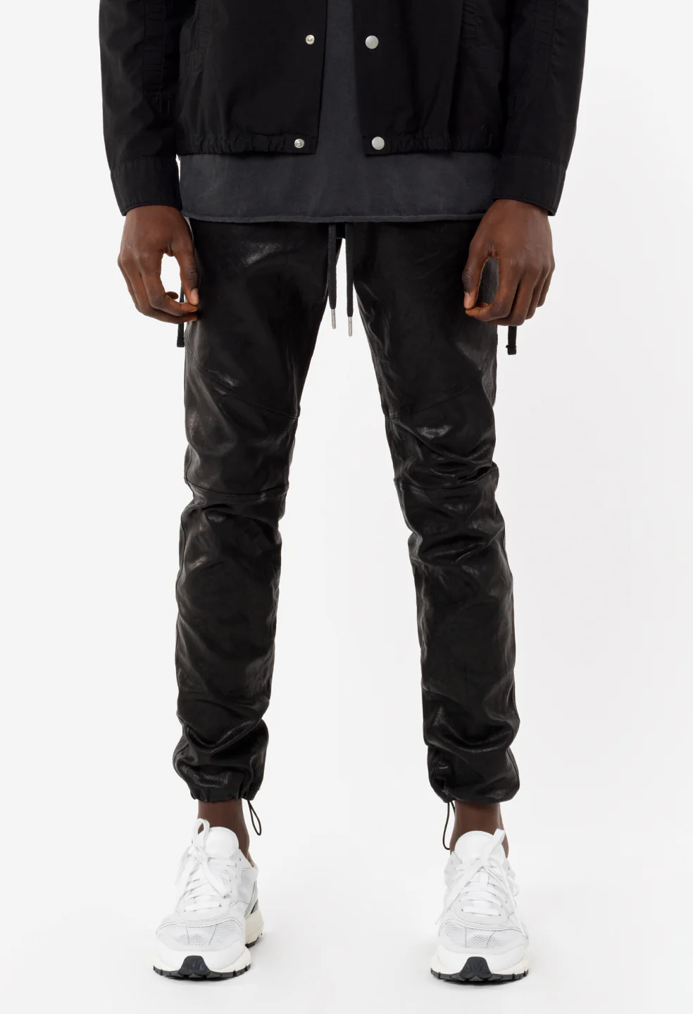 Leather Escobar Pants / Black - Image 3