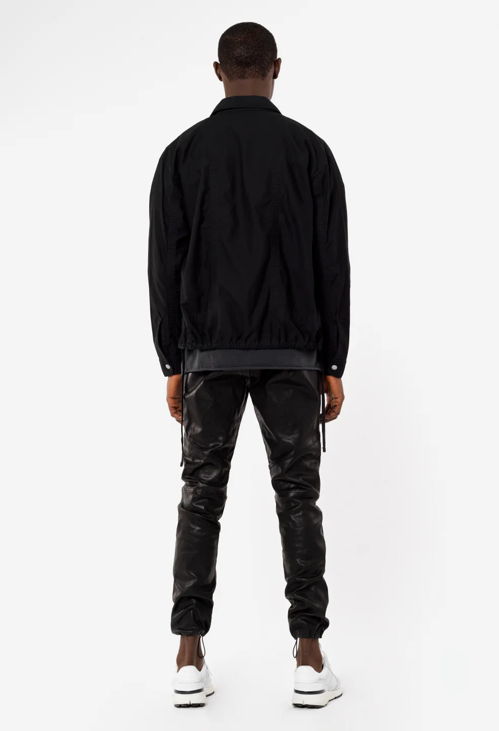 Leather Escobar Pants / Black - Image 6