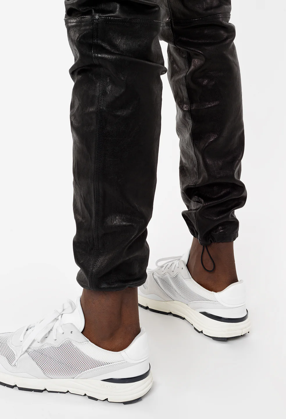 Leather Escobar Pants / Black - Image 8