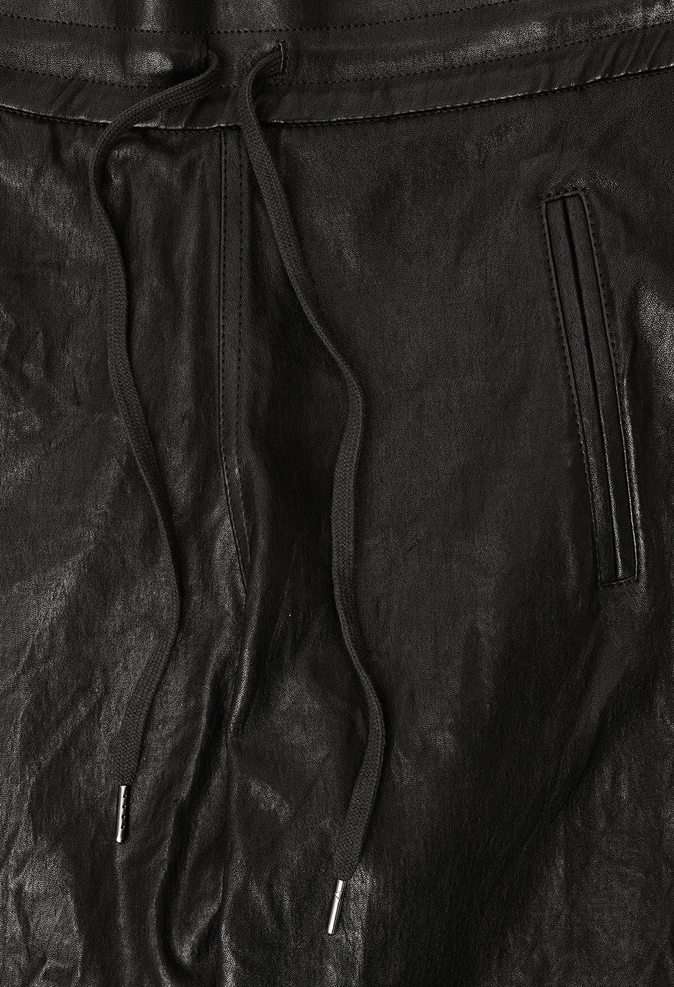 Leather Escobar Pants / Black - Image 9