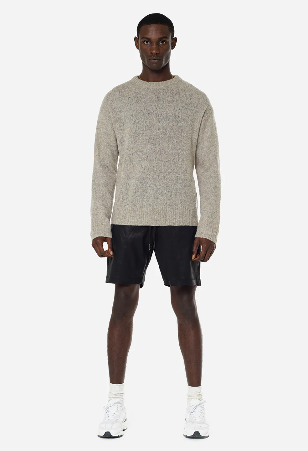 Leather LA Shorts / Black - Image 3