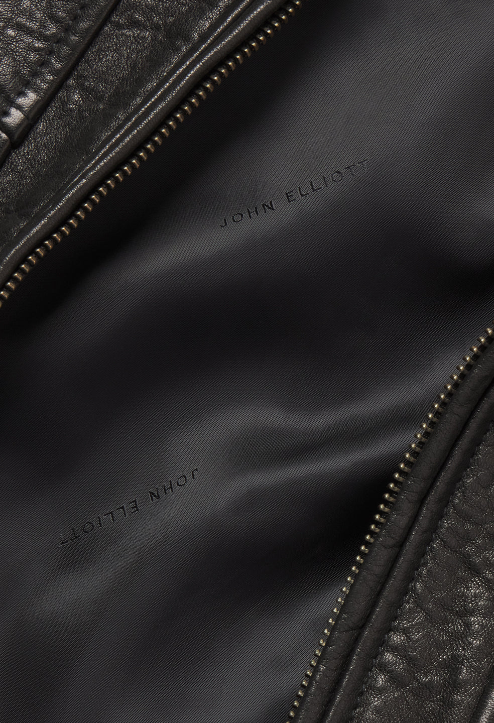 Leather Lautner Jacket / Black - Image 13