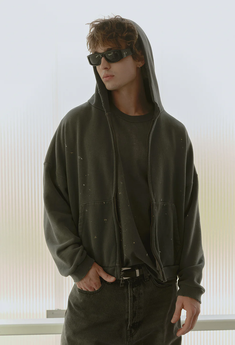 Odeon Frances Full-Zip / Vintage Black - Image 2