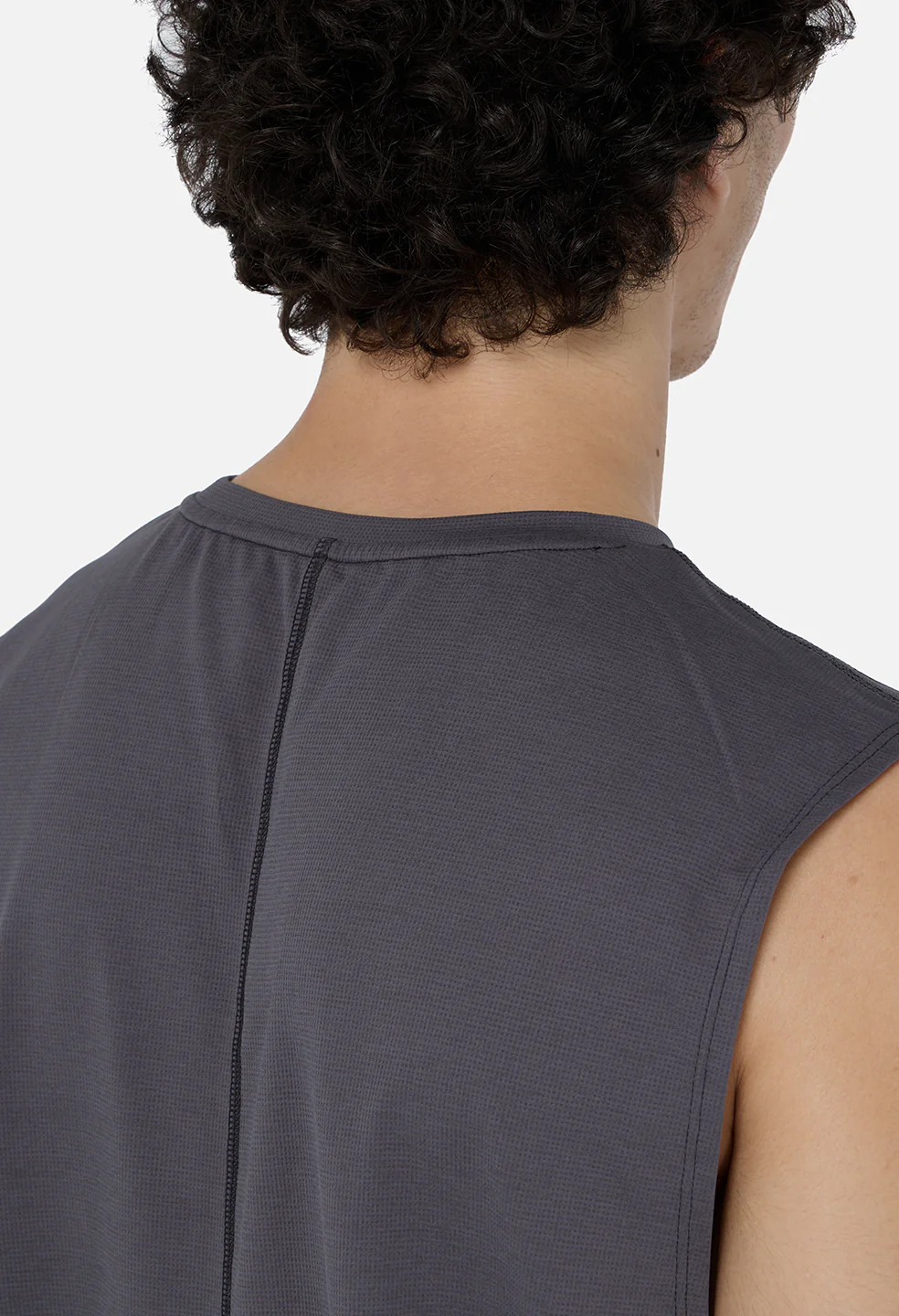 Pace Muscle Tee / Charcoal - Image 7