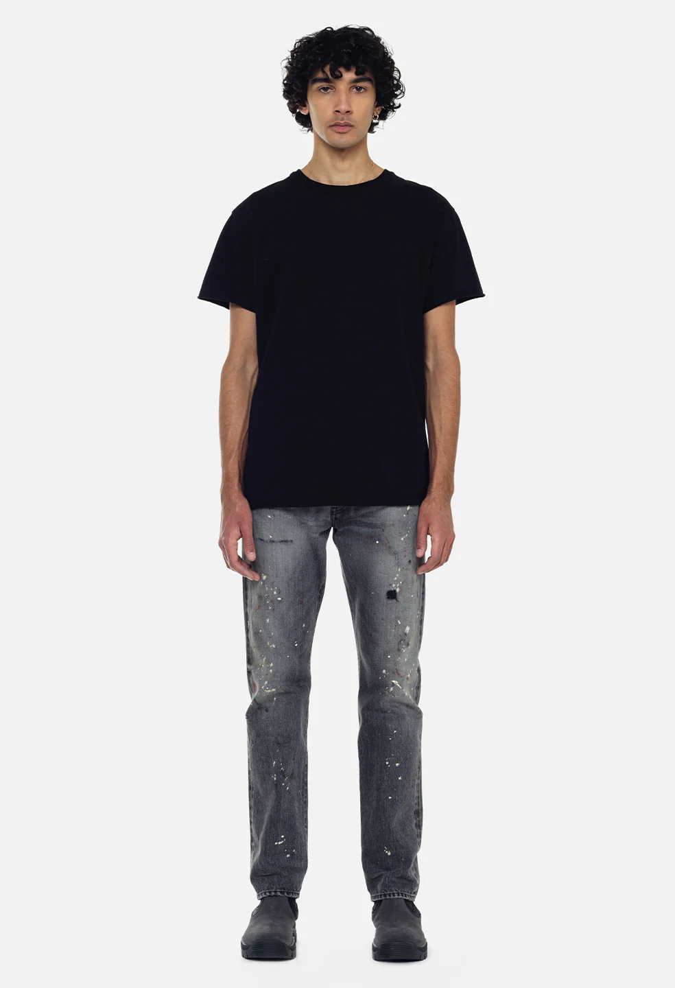 Recycled Cotton Anti-Expo Tee / Black - Image 3