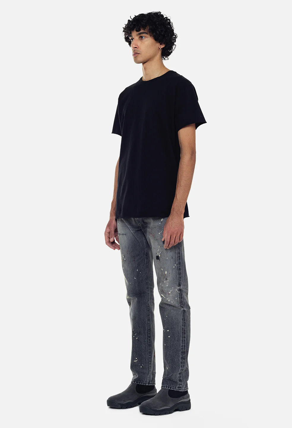 Recycled Cotton Anti-Expo Tee / Black - Image 4
