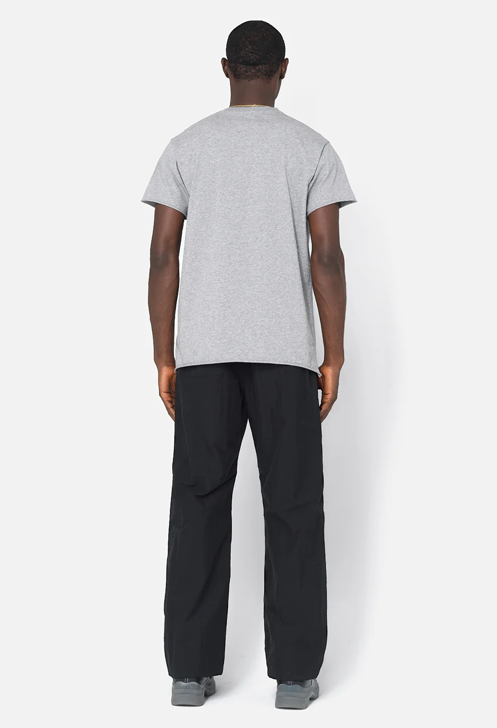 Recycled Cotton Anti-Expo Tee / Heather Grey - Image 5