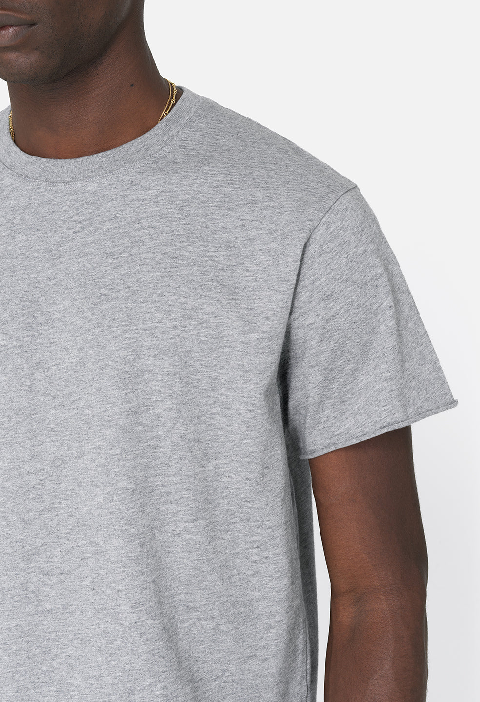 Recycled Cotton Anti-Expo Tee / Heather Grey - Image 6