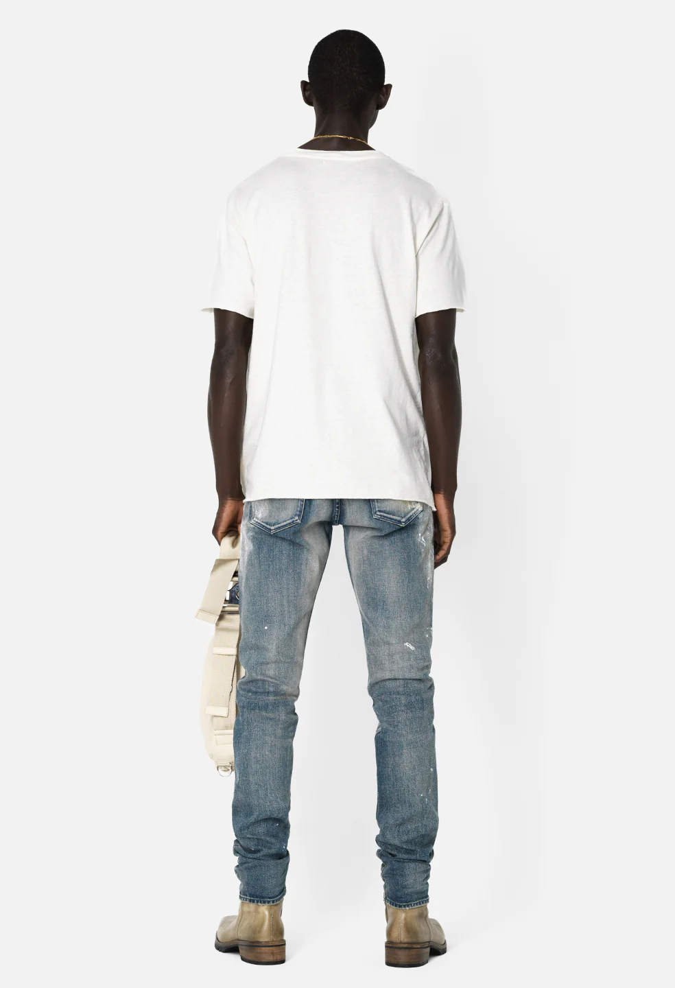 Recycled Cotton Anti-Expo Tee / Salt - Image 6