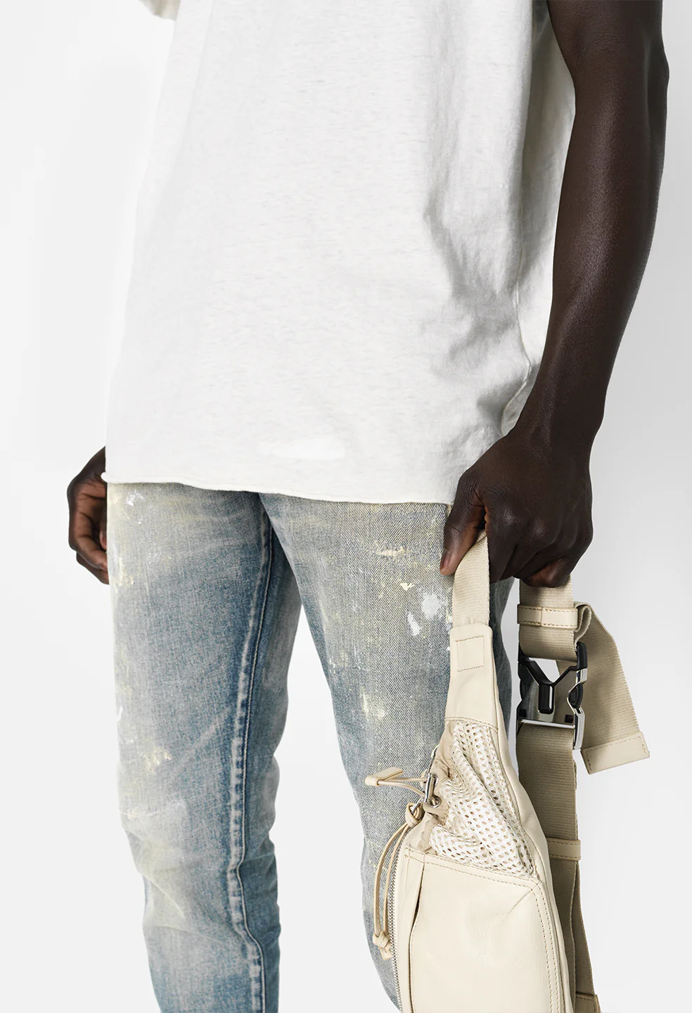 Recycled Cotton Anti-Expo Tee / Salt - Image 7