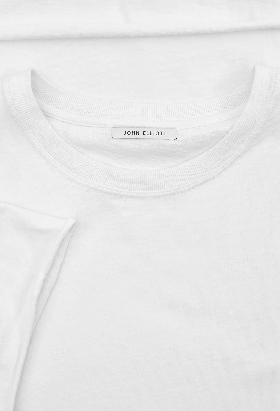 Recycled Cotton Anti-Expo Tee / White - Image 7