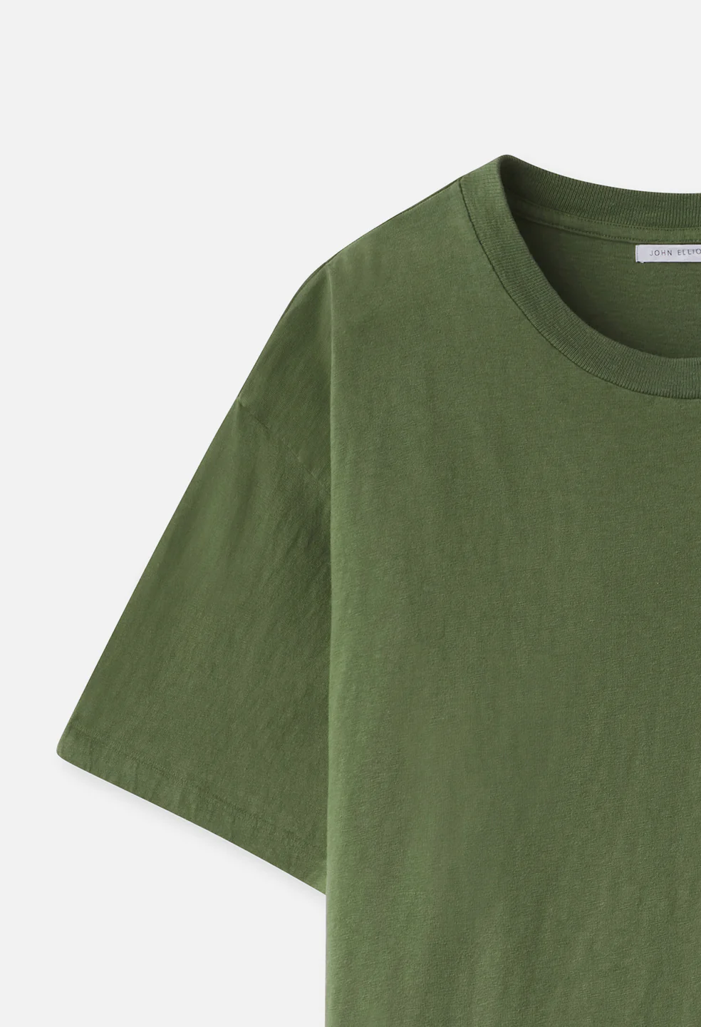 Recycled Cotton University Tee / Army - Image 3