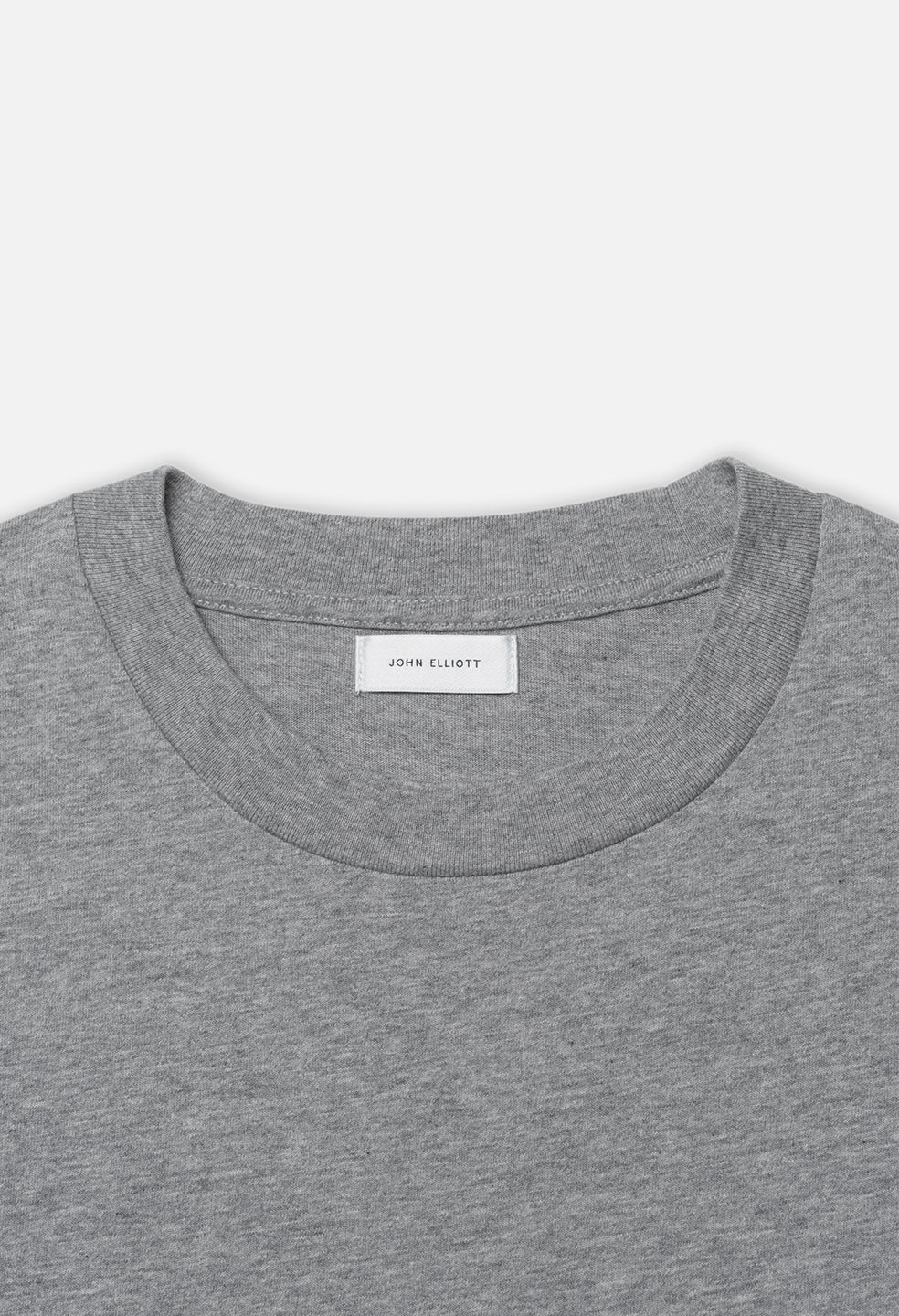 Recycled Cotton University Tee / Heather Grey - Image 7