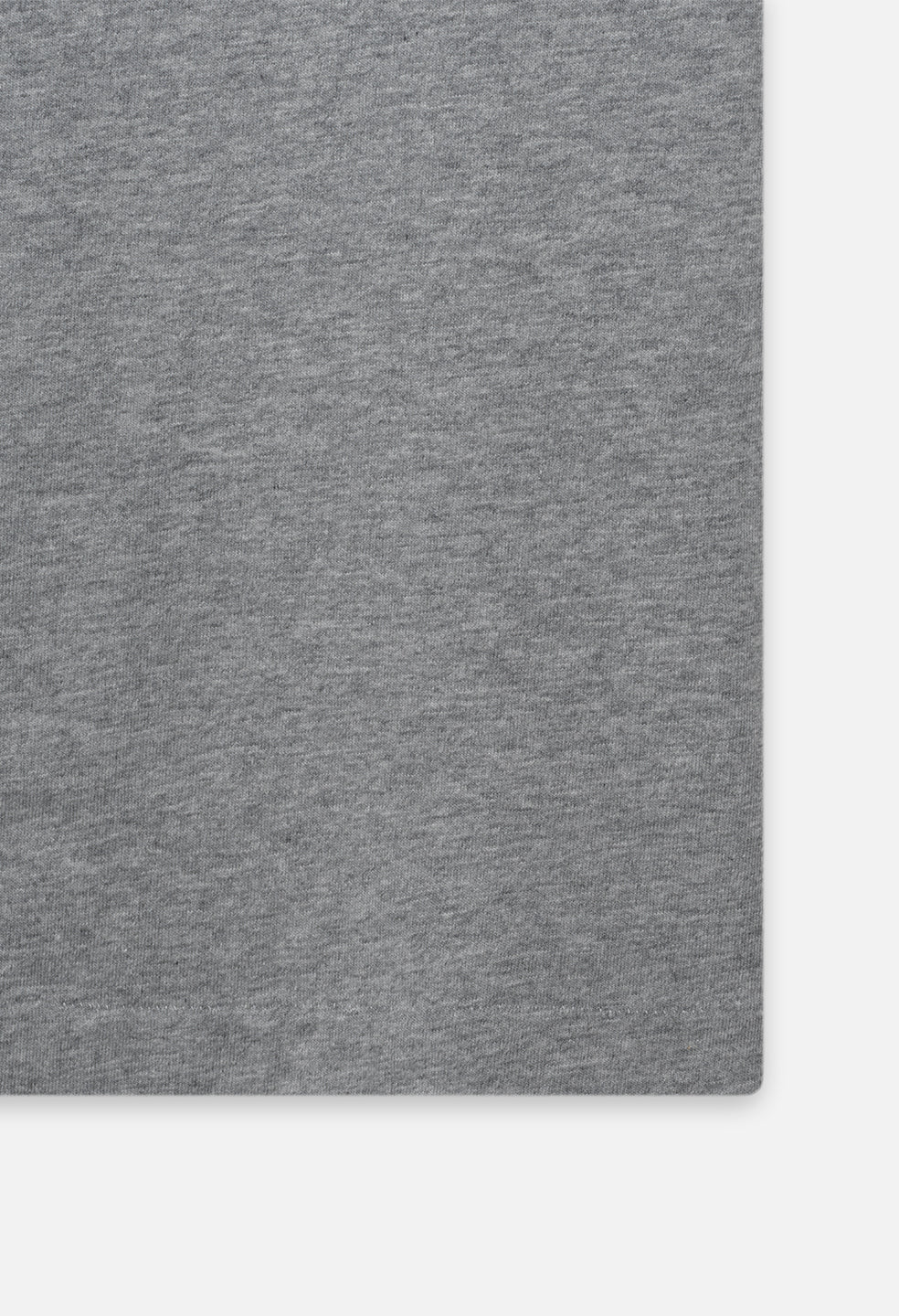 Recycled Cotton University Tee / Heather Grey - Image 8