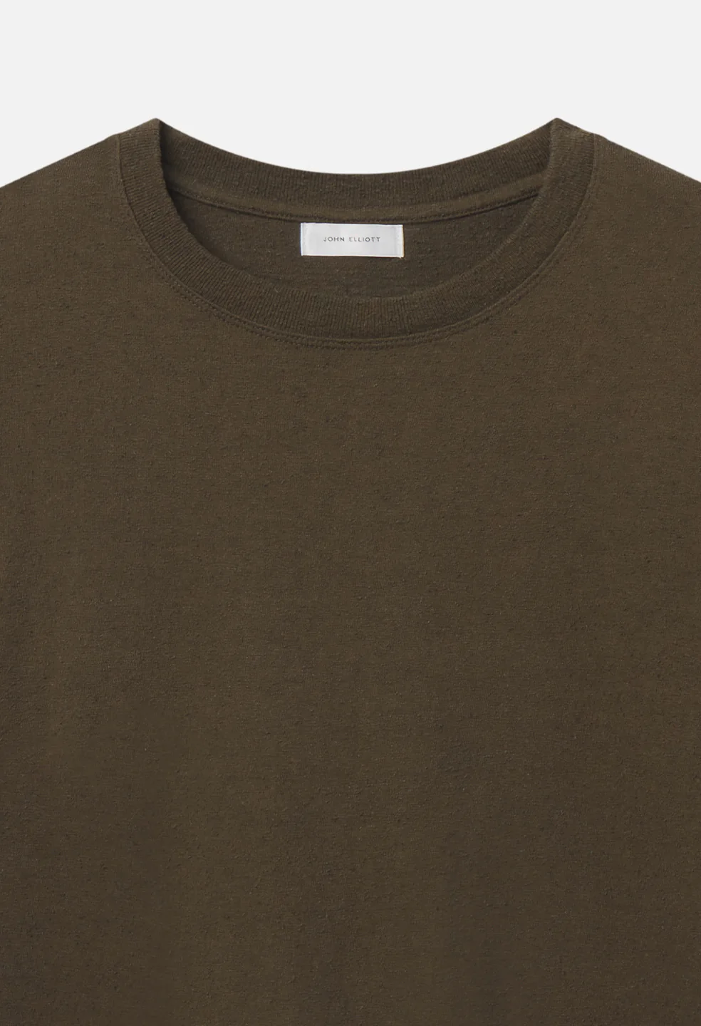 Silk Noil Anti-Expo Tee / Olive - Image 3